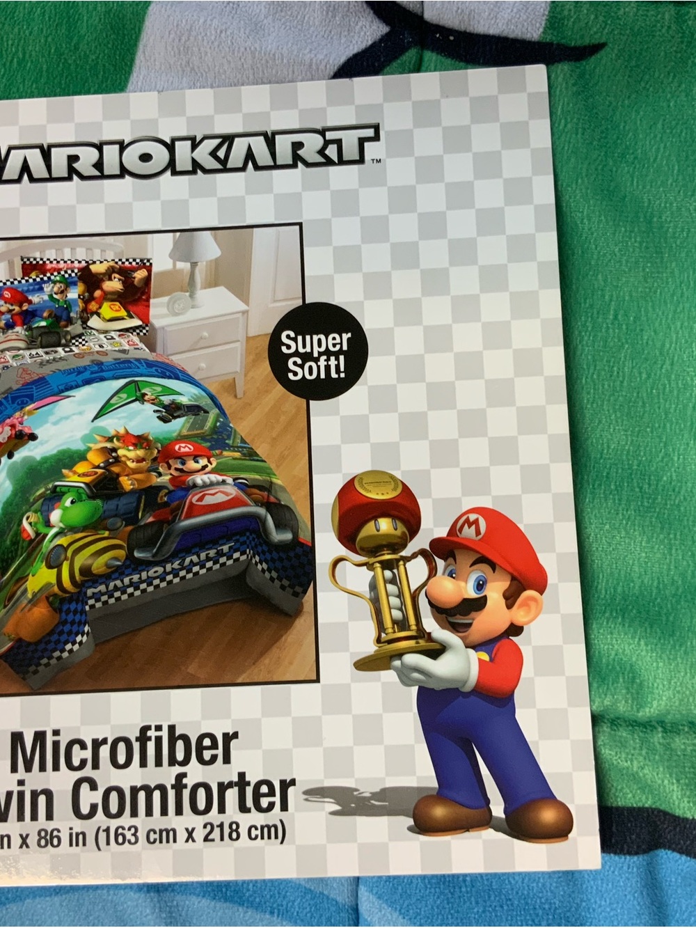 Mario Super bros Microfiber Twin Comforter
